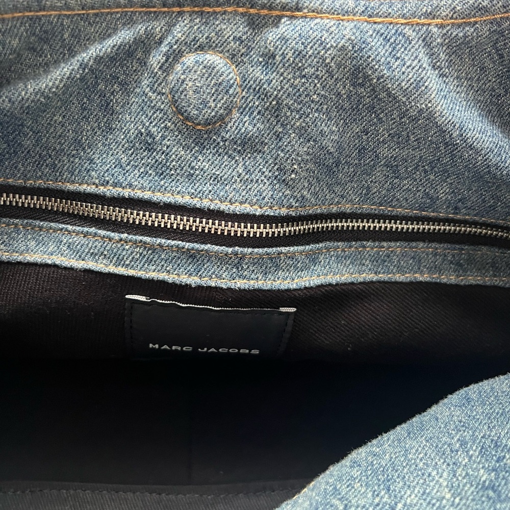 Marc Jacobs Denim Patchwork Hobo Bag - Picture 4 of 4
